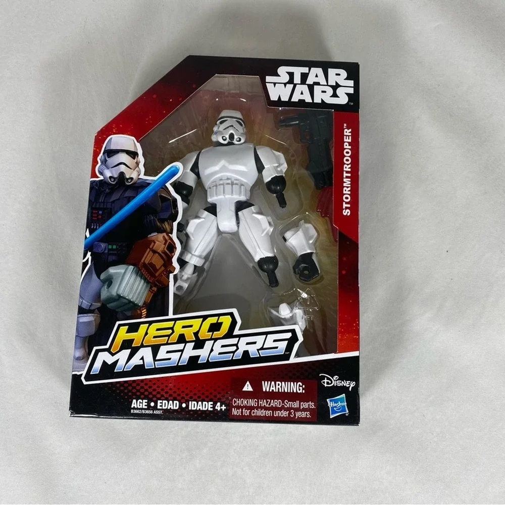 RARE - Star Wars Complete Set of Hero Mashers Action Figures Wave 3